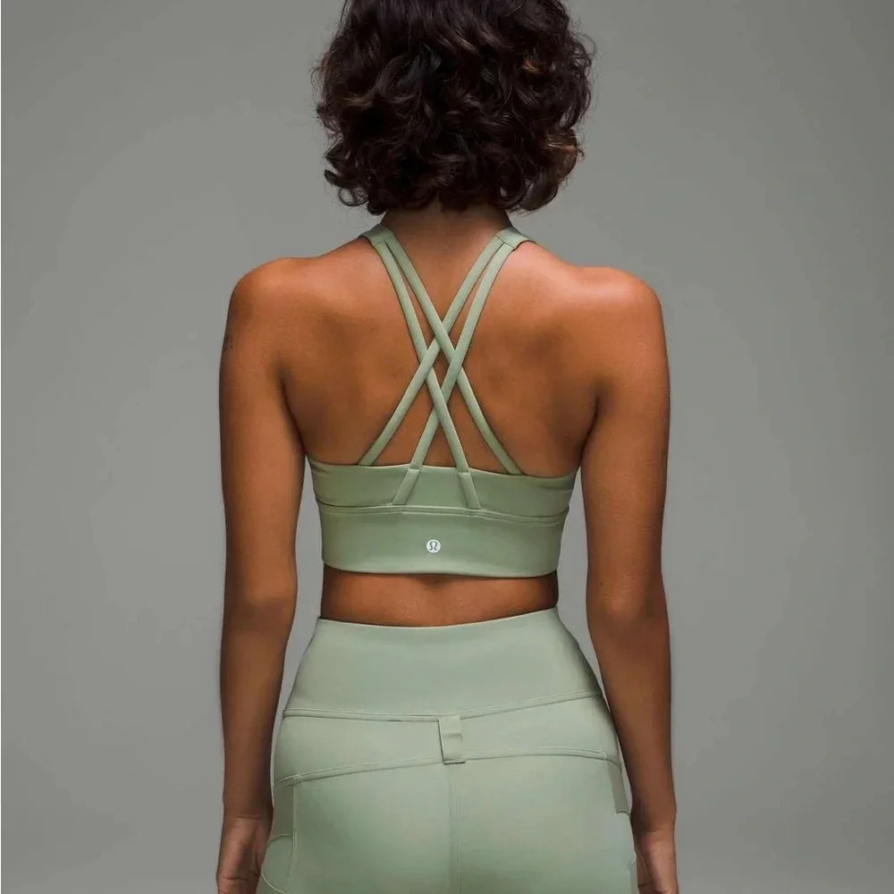 Lululemon Energy High-Neck Longline Tough Bra 8